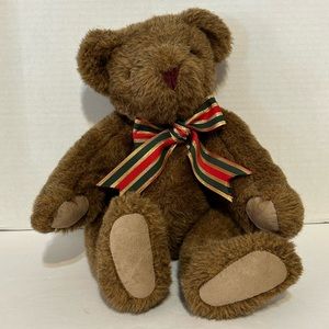 The Vermont Teddy Bear Company 1994 15” Jointed Stuffed Teddy Bear